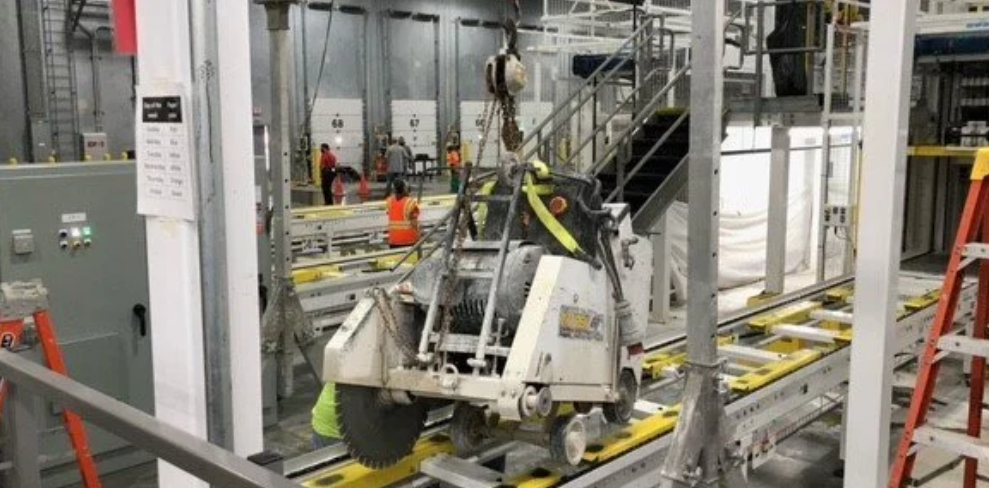 Controlled concrete sawing — minimal vibration cuts (Photo 25)